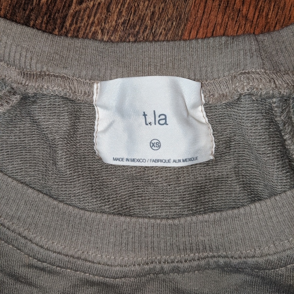 ANTHROPOLOGIE'S T. LA CREW NECK TUNIC SWEATSHIRT - Picture 6 of 8